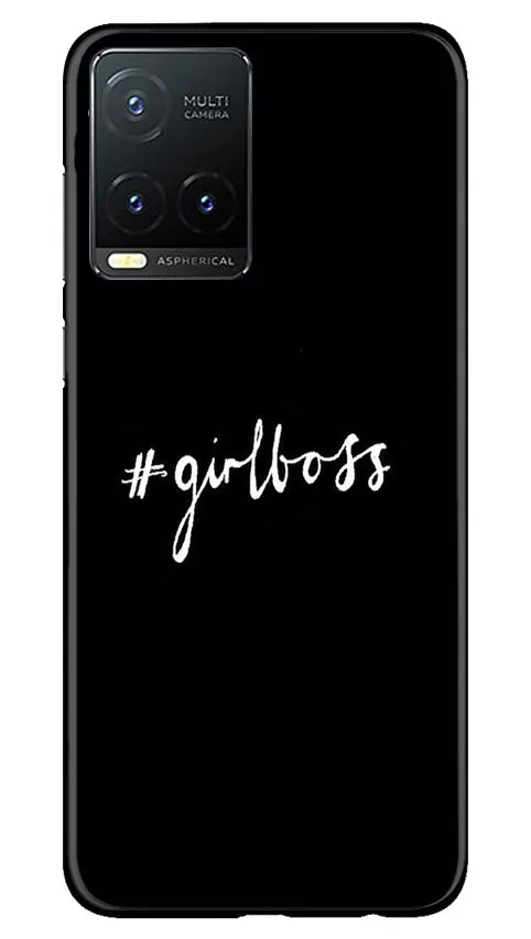 #GirlBoss Mobile Back Case for Vivo T1X (Design - 235)