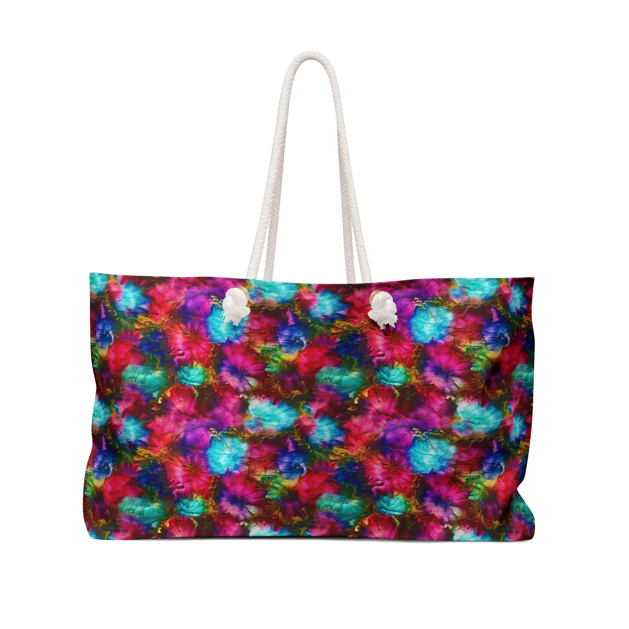 Grateful Flower Weekender Bag