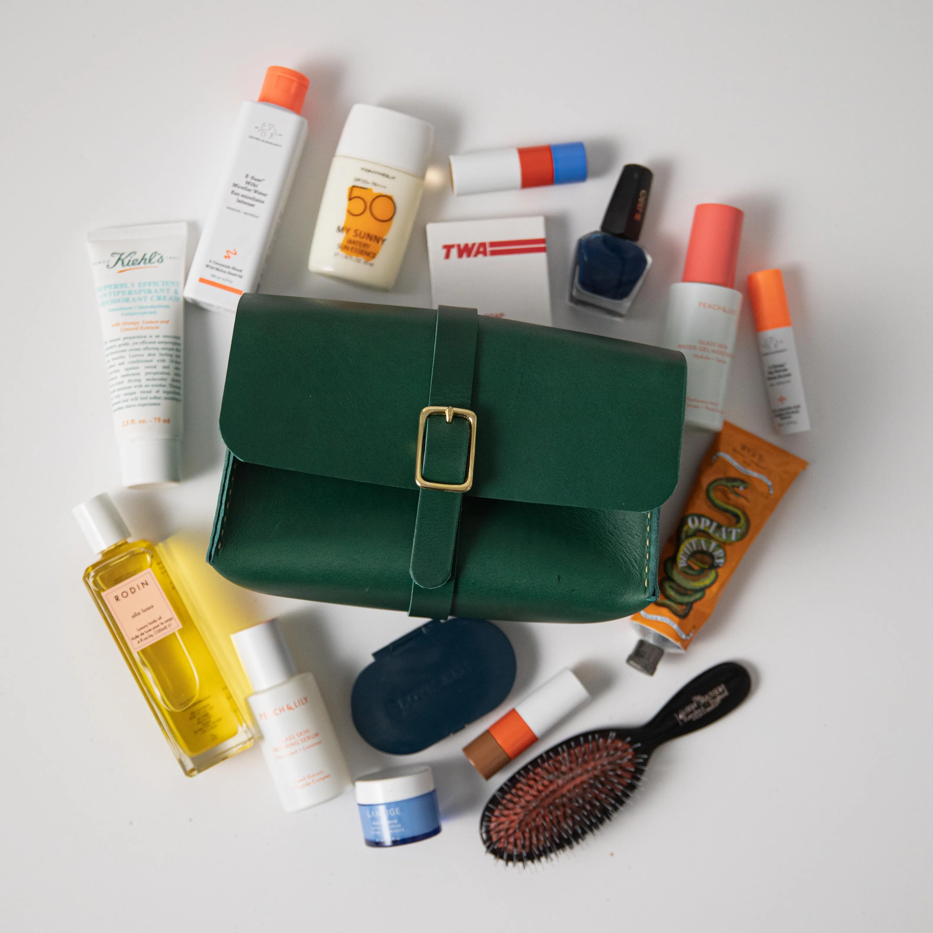 Green Dopp Kit