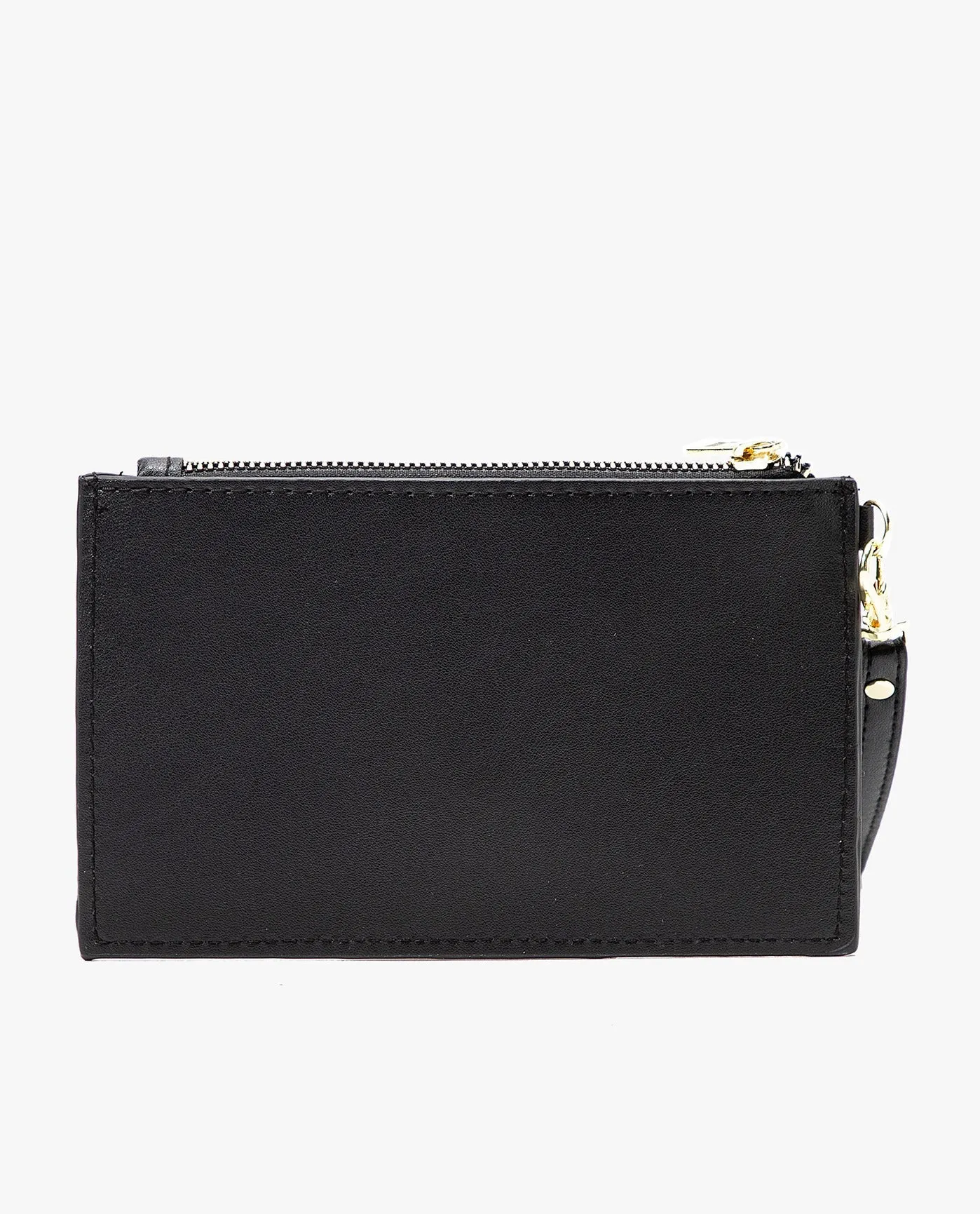 HANNAH LASER CUT WRISTLET DOUBLE ZIP