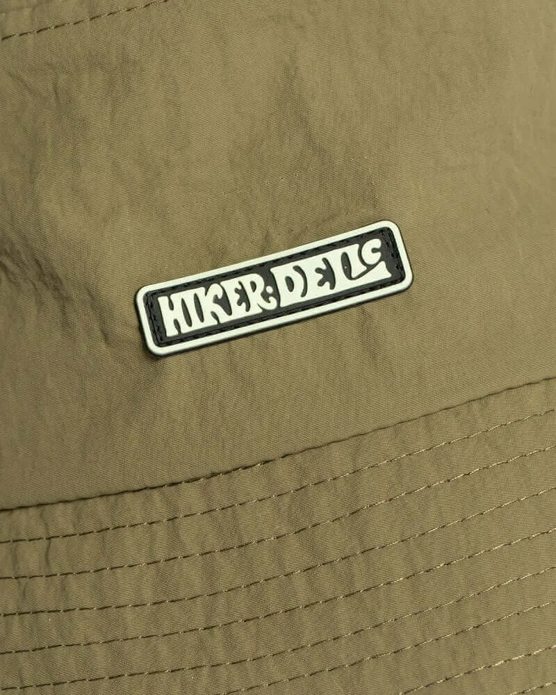 Hikerdelic Glow In The Dark Bucket Hat Khaki