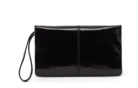 HOBO Evolve Wristlet in Polished Black