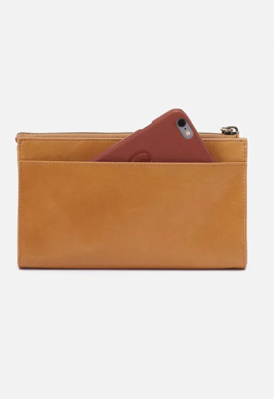 Hobo - Zenith Wristlet Natural Mixed Leathers