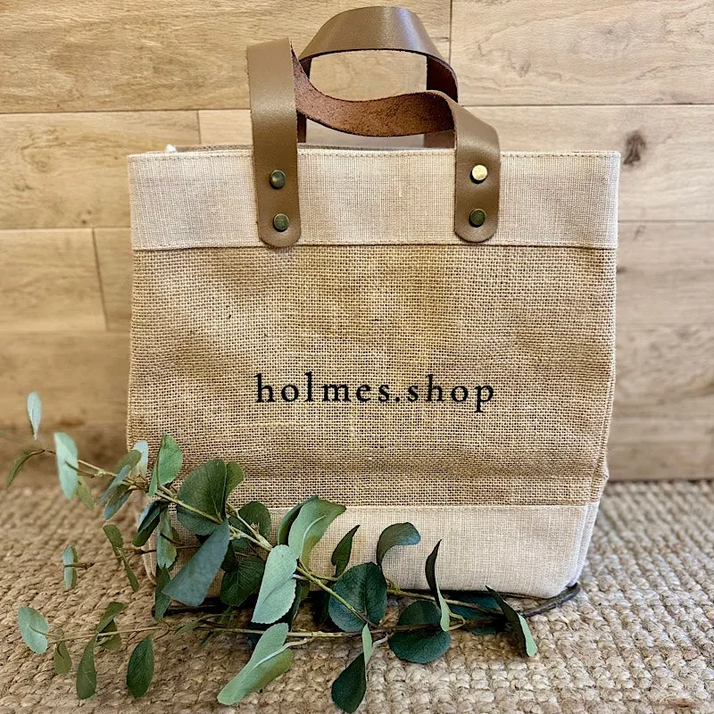 Holmes Chapel Jute Shopper