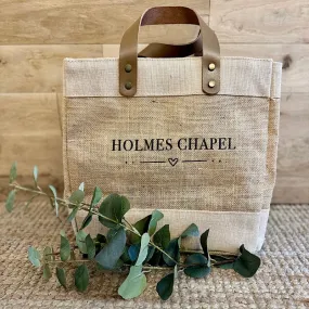 Holmes Chapel Jute Shopper