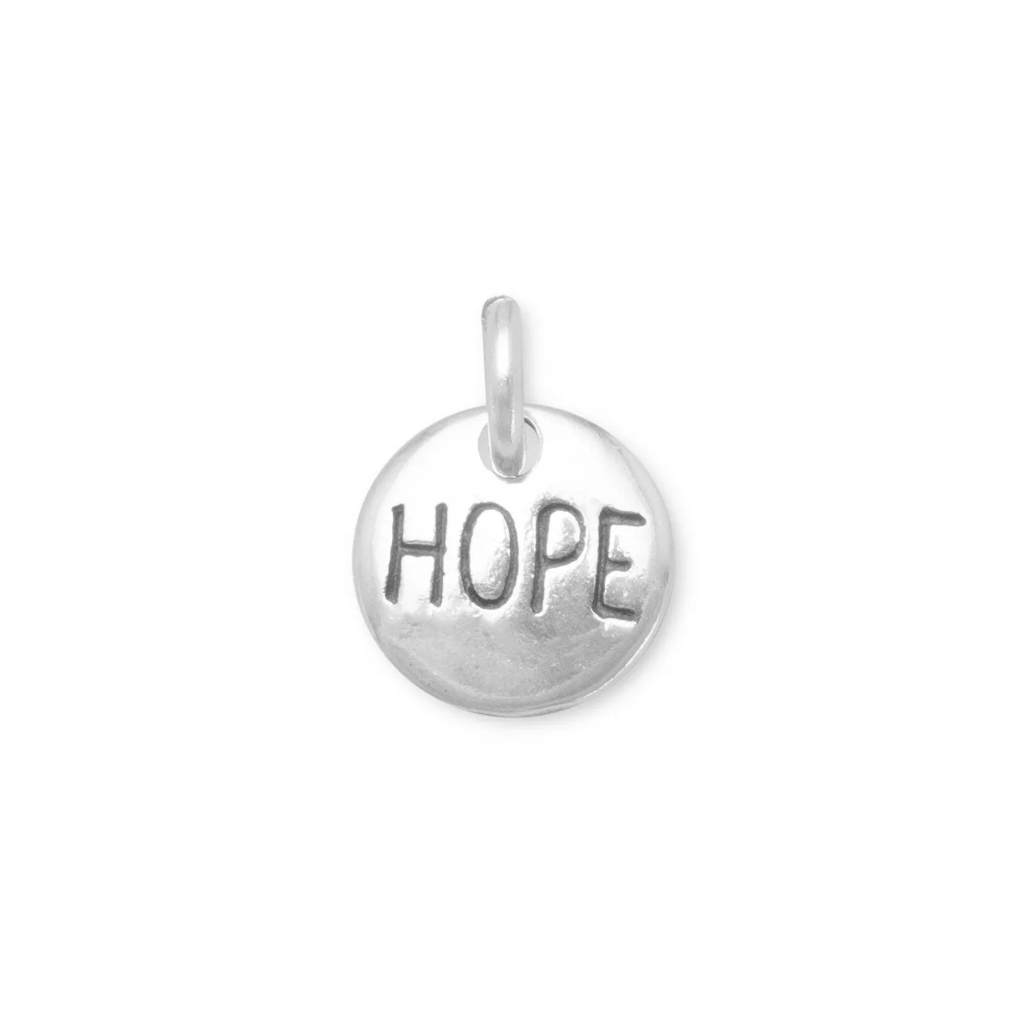 Hope Silver Keepsake Charm