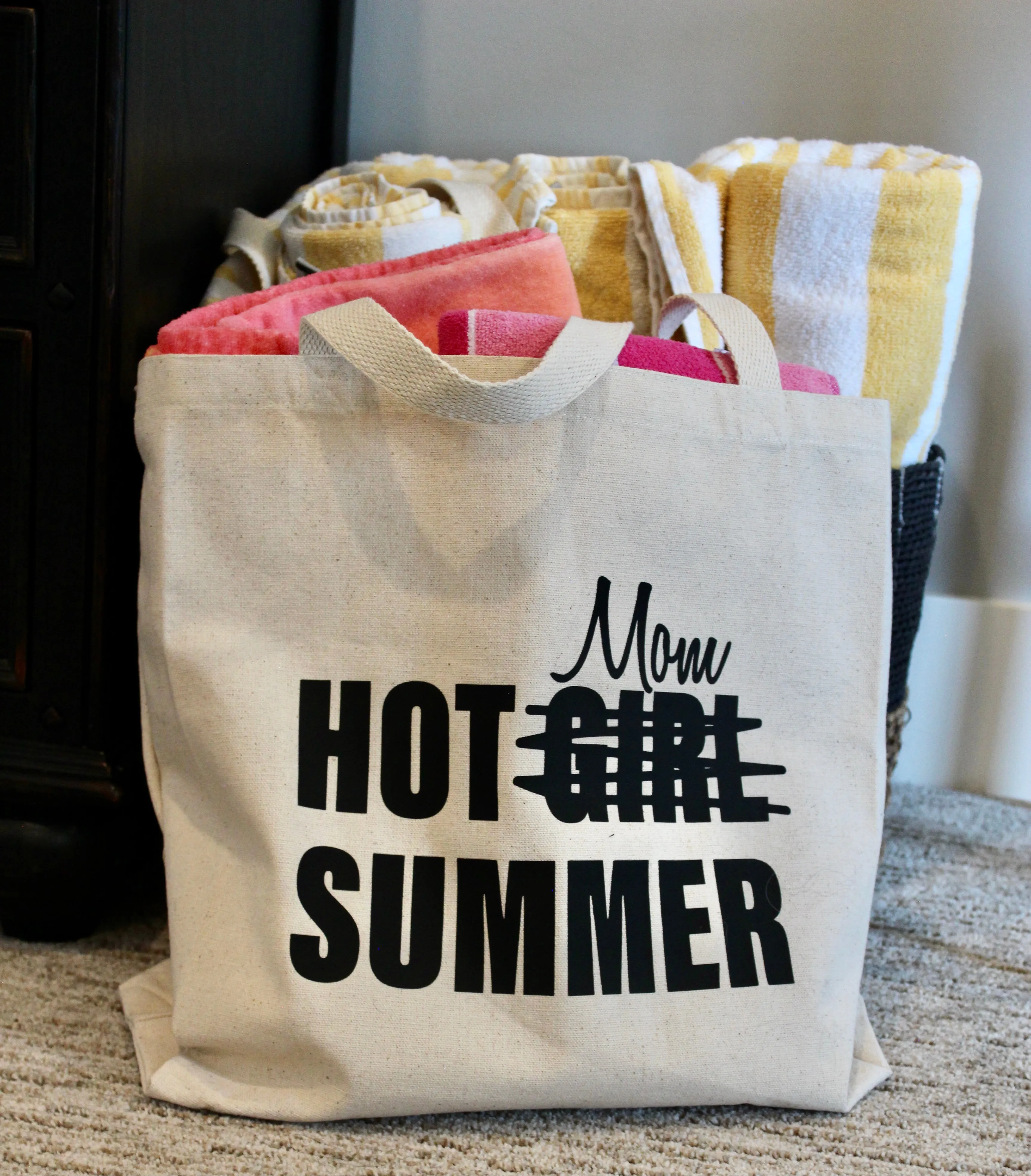 Hot Mom Summer Tote Bag