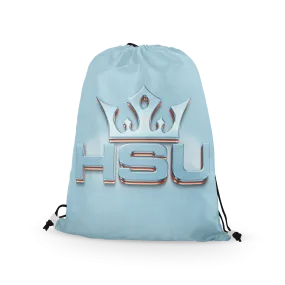 HSU Drawstring Bag Crown Logo x Blue