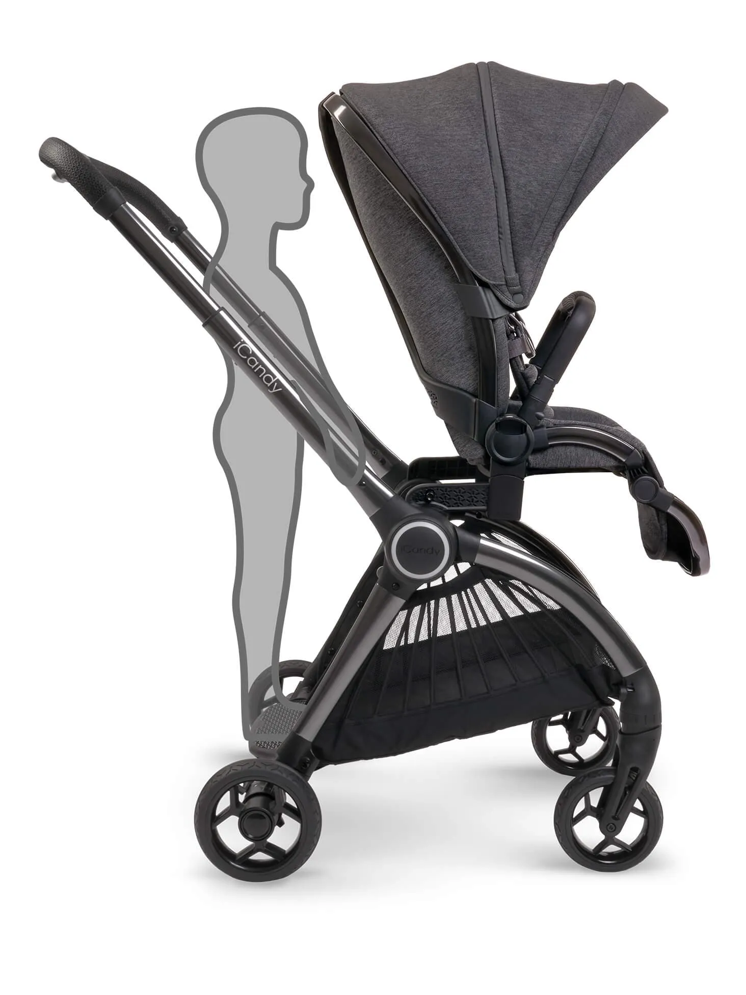 iCandy Core Cloud T Complete Travel System - Dark Grey