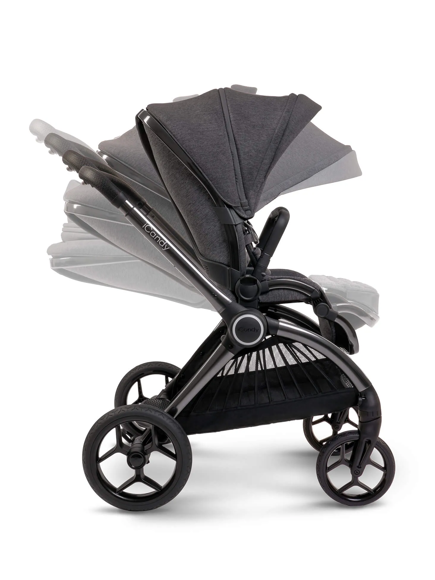 iCandy Core Cloud T Complete Travel System - Dark Grey