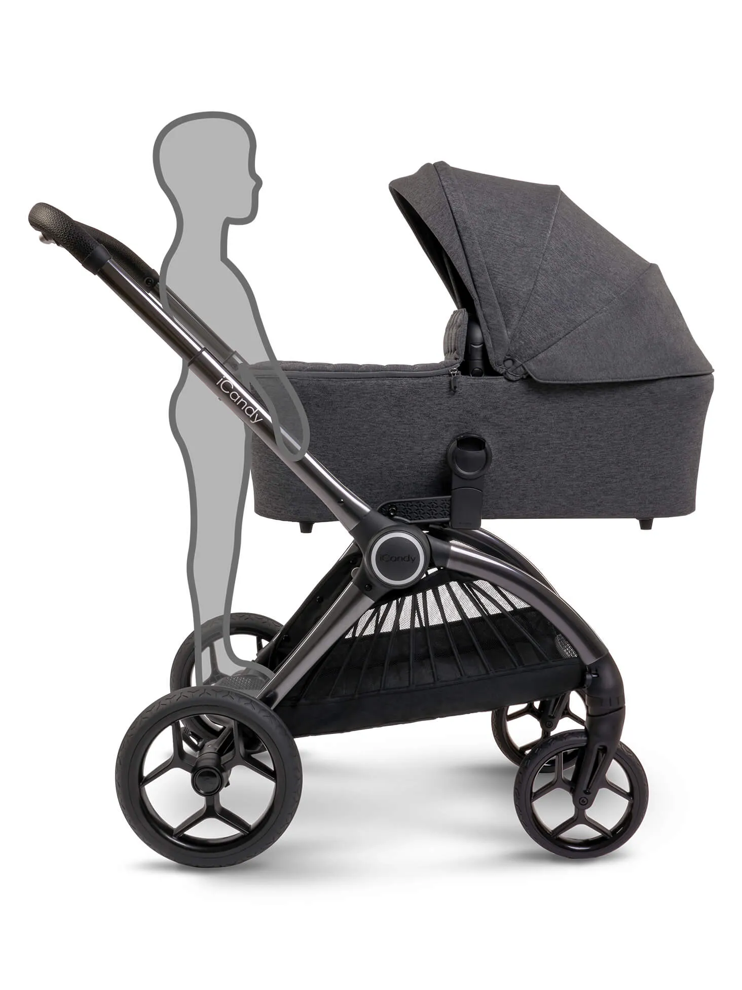 iCandy Core Cloud T Complete Travel System - Dark Grey