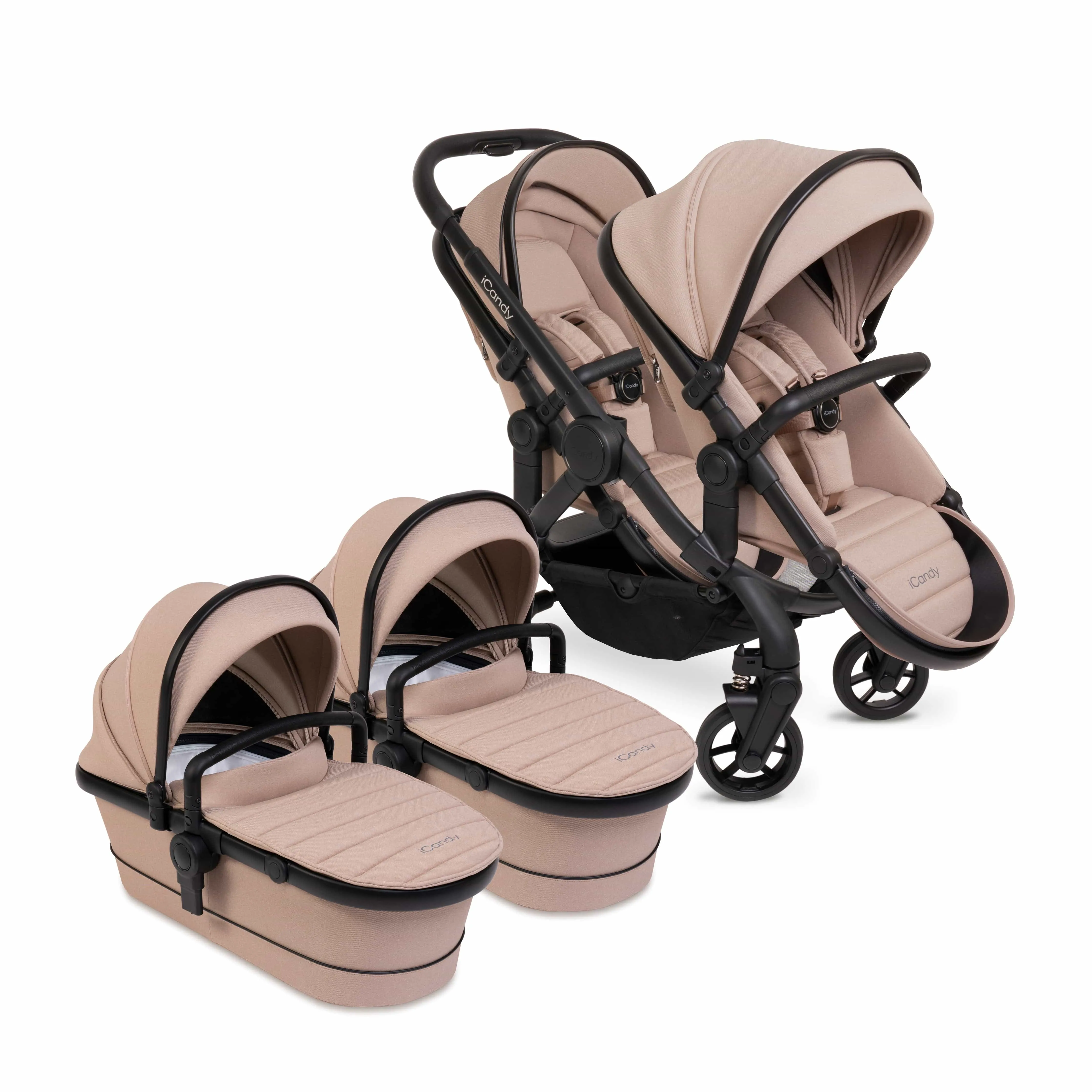 iCandy Peach 7 Twin Pushchair - Cookie