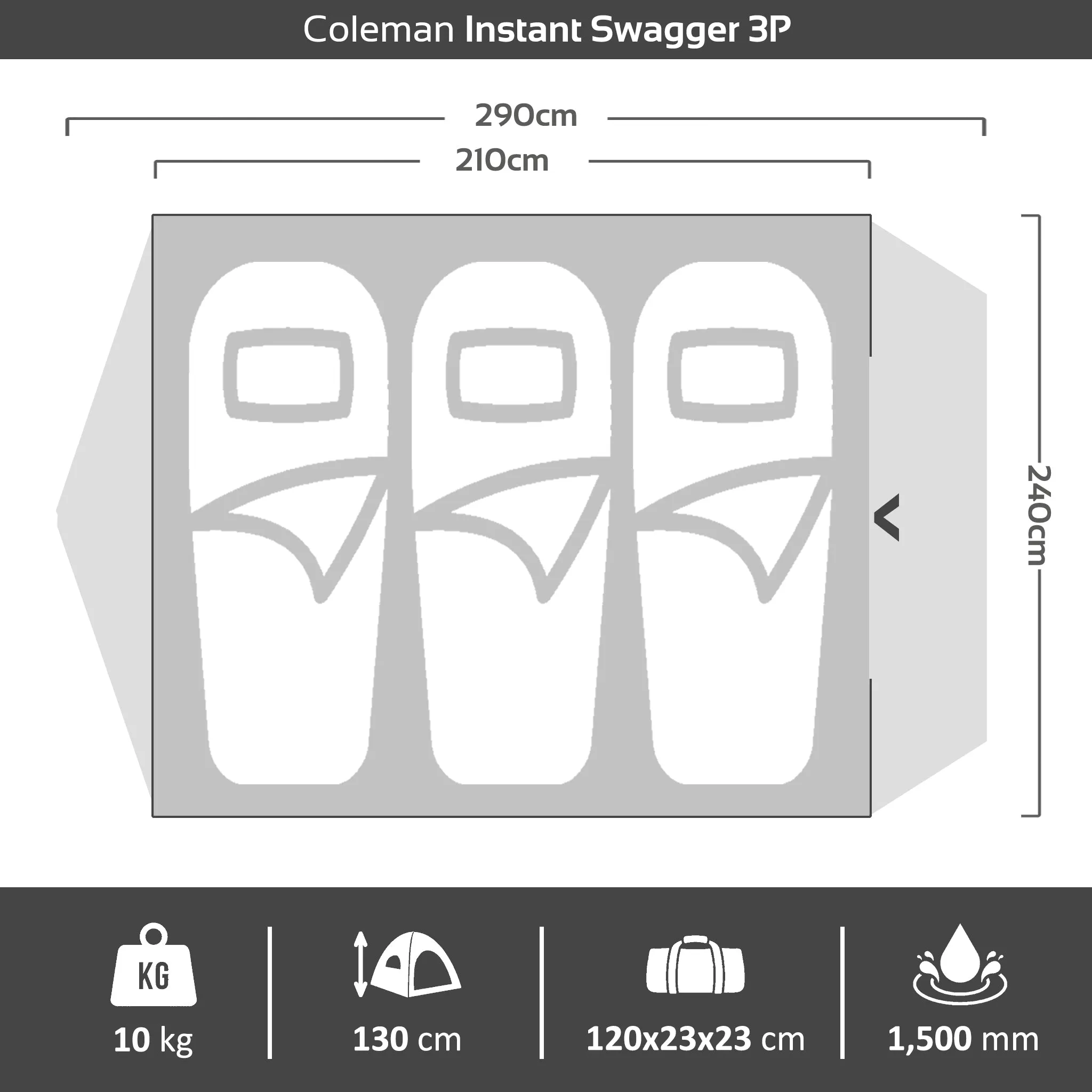 Instant Swagger 3P Tent