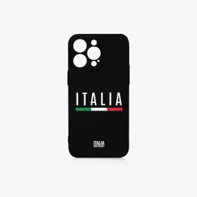 Italy Black Phone Case iPhone 15 Pro (Lens Protective)