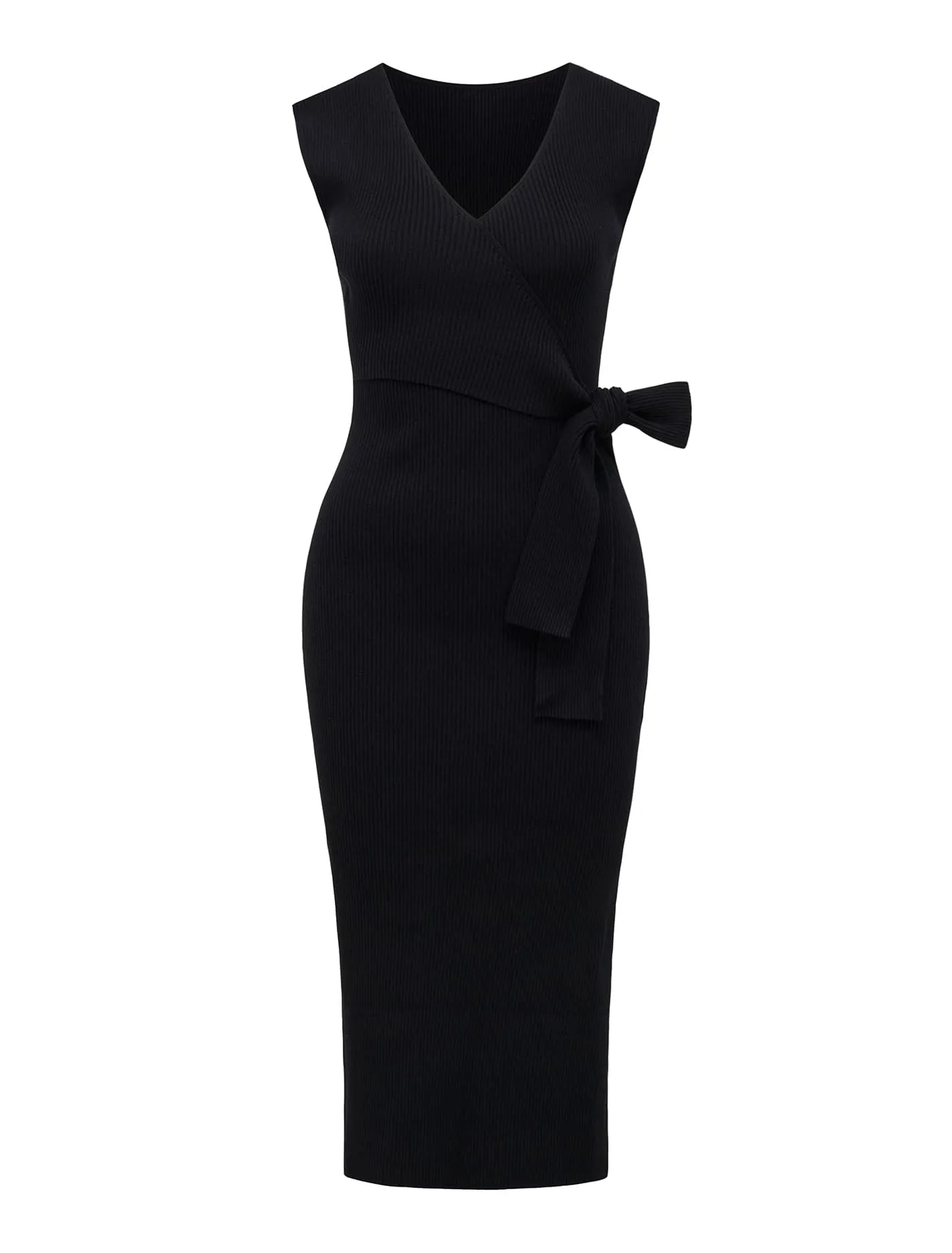 Jacinta Petite Half Wrap Midi Dress