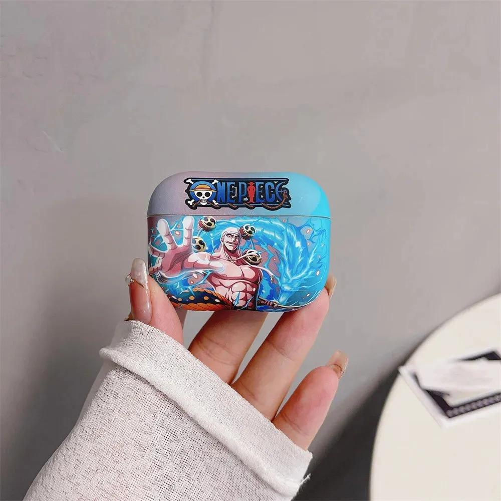 Japanese Anime One Piece Luffy Earphone Case for Airpods Pro 2 Bluetooth Headphone Cover for Airpods 2 3 Funda Gift