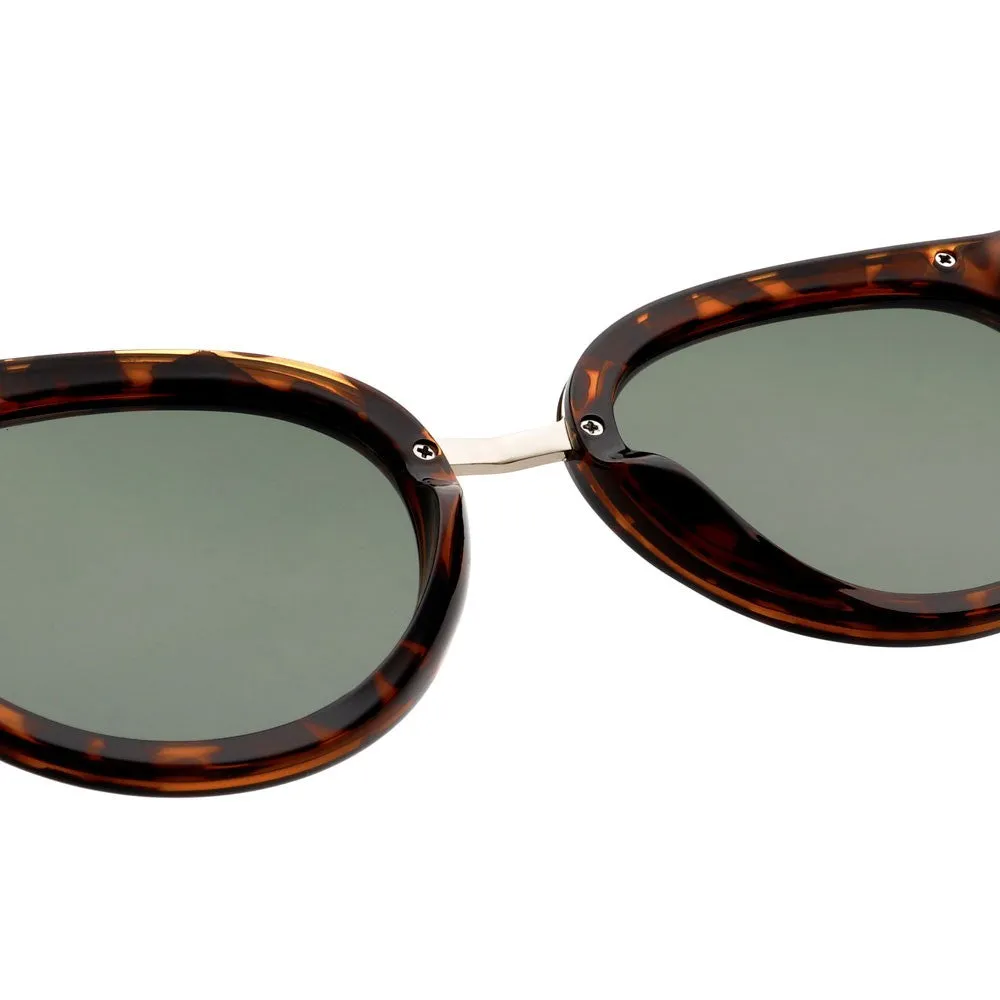 Jolie Sunglasses - Demi Tortoise