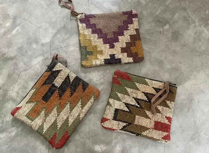 Kilim Clutch/Wristlet