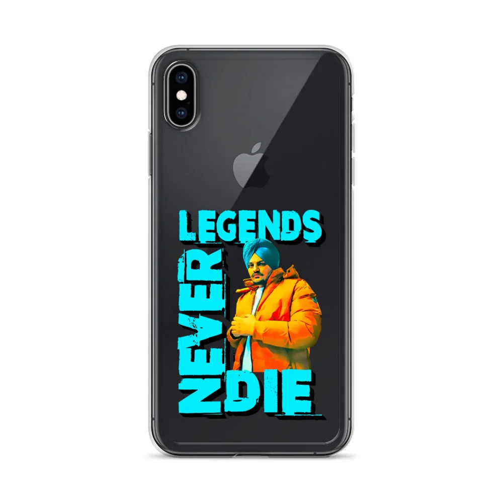 Legends Never Die iPhone Case