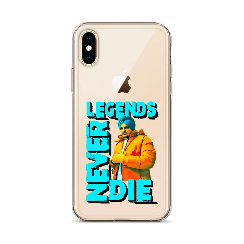 Legends Never Die iPhone Case