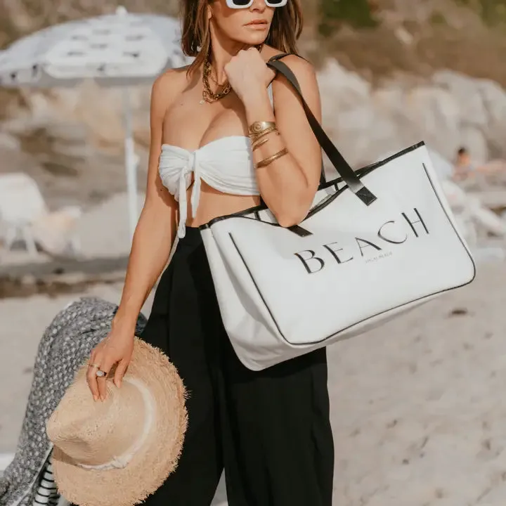 Local Beach Canvas Tote