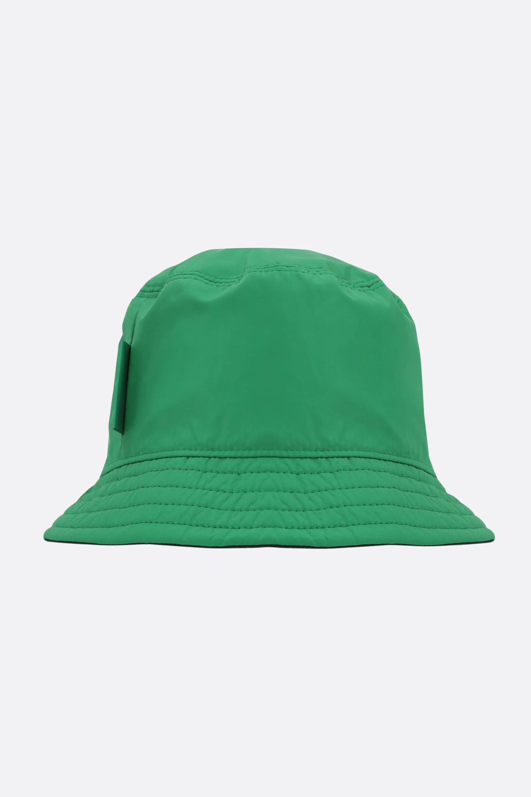 logo patch nylon reversible bucket hat