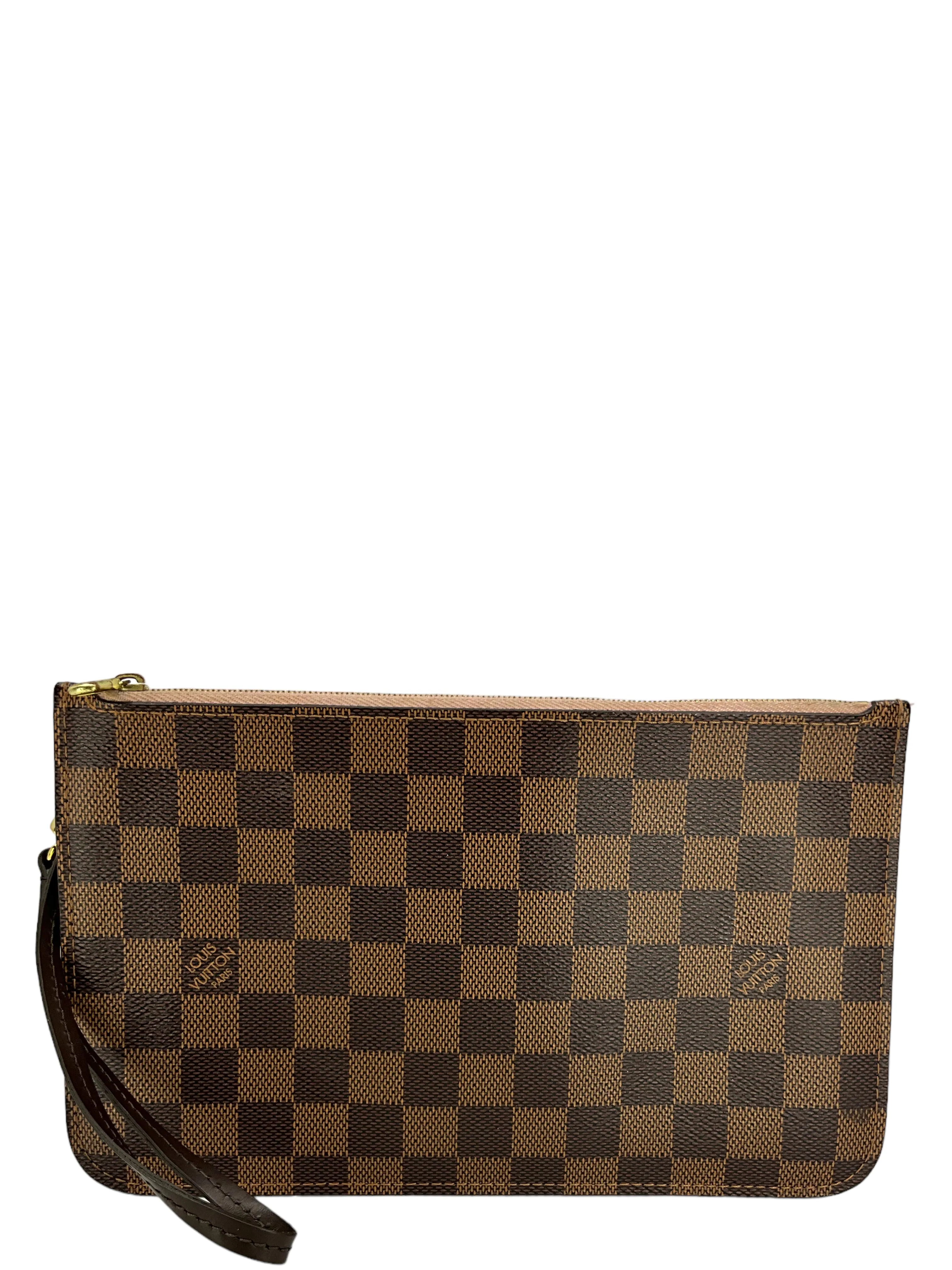 LOUIS VUITTON Damier Ebene Neverfull Pochette