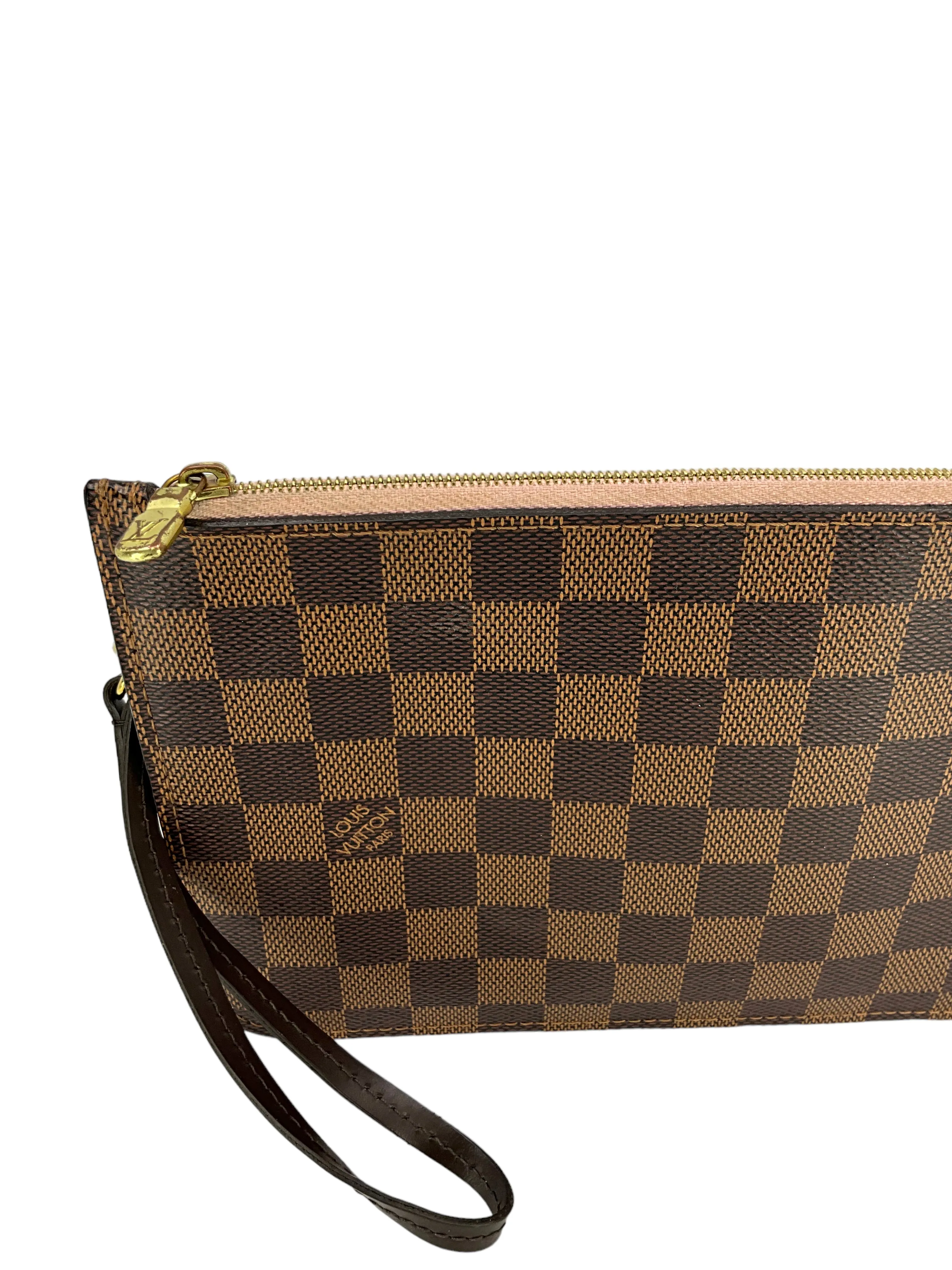 LOUIS VUITTON Damier Ebene Neverfull Pochette