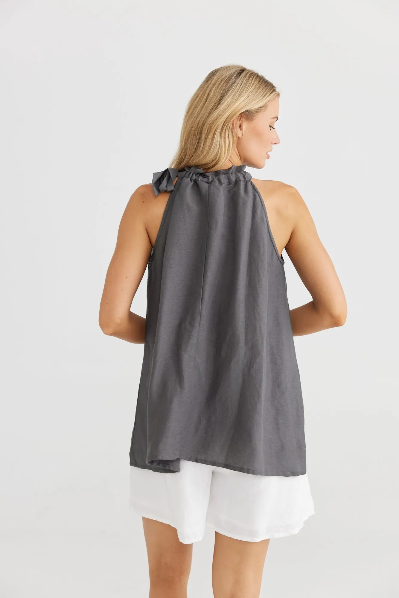 Lucia Top (Charcoal)