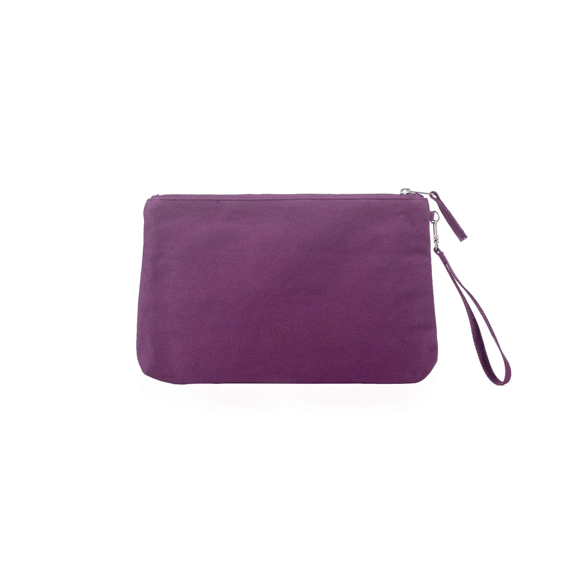 Luxe Clutch with Wristlet - PLUM