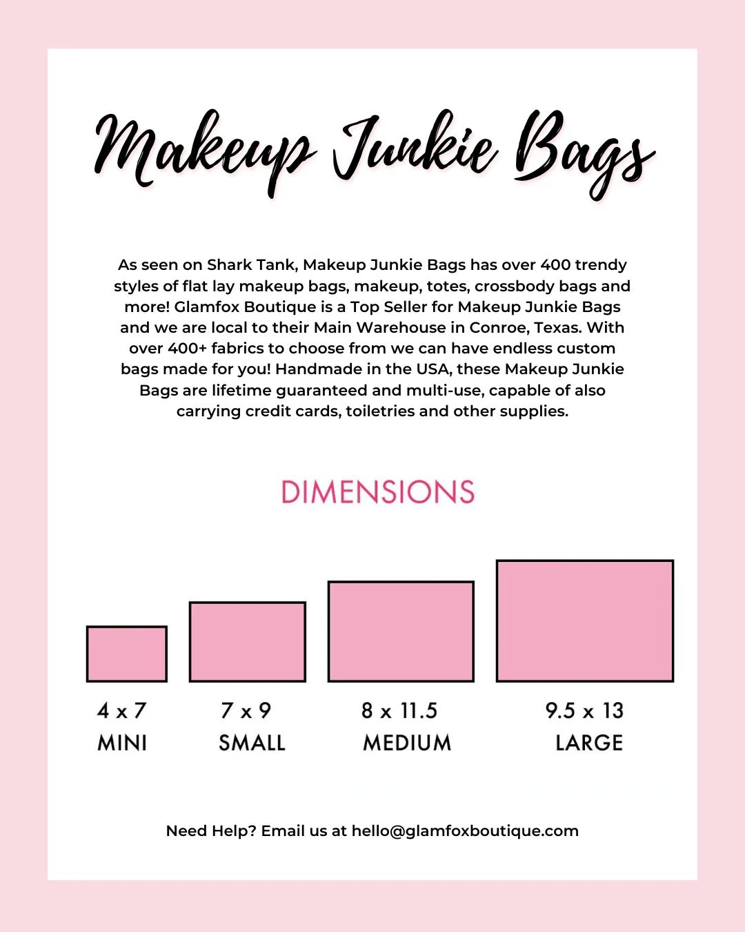 Makeup Junkie Bags - Pink Leopard Patent