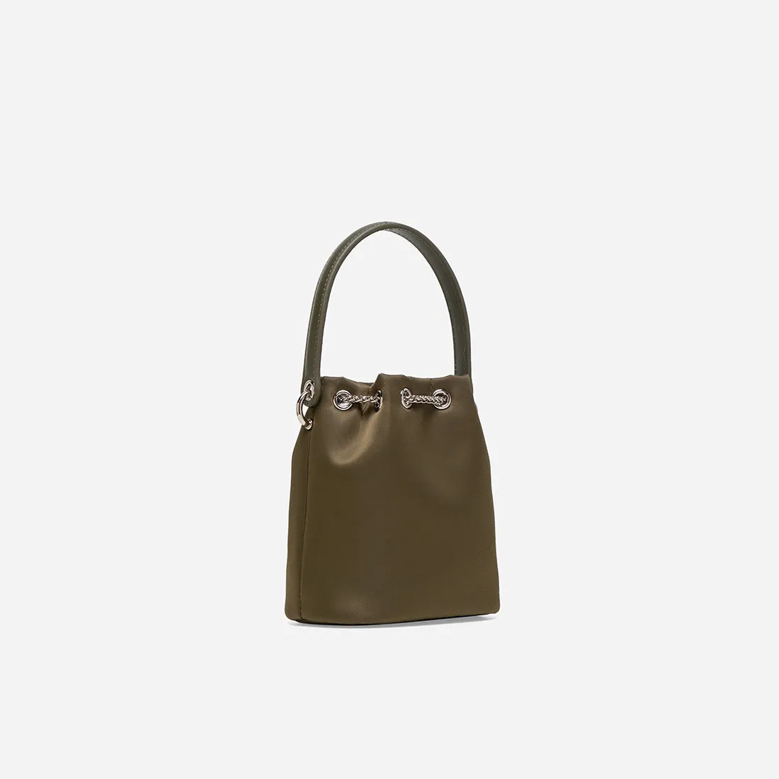 Maria Micro Nylon Bucket Bag