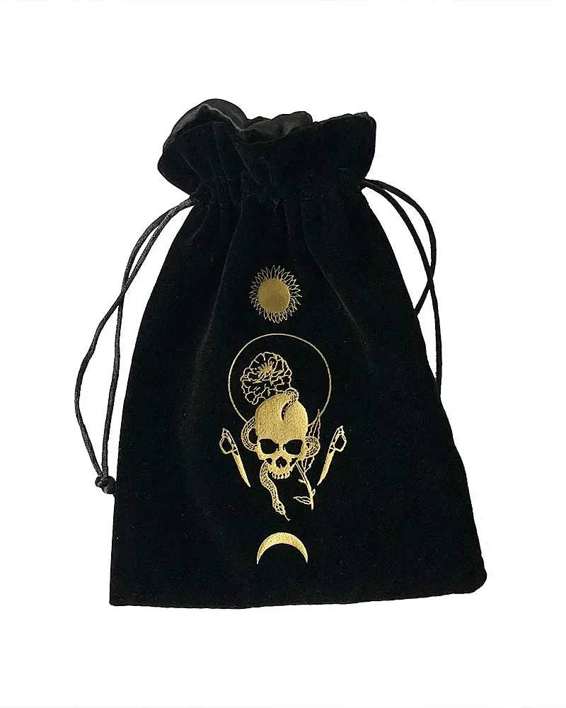 Marigold Night Tarot Velvet Tarot/Oracle Bag