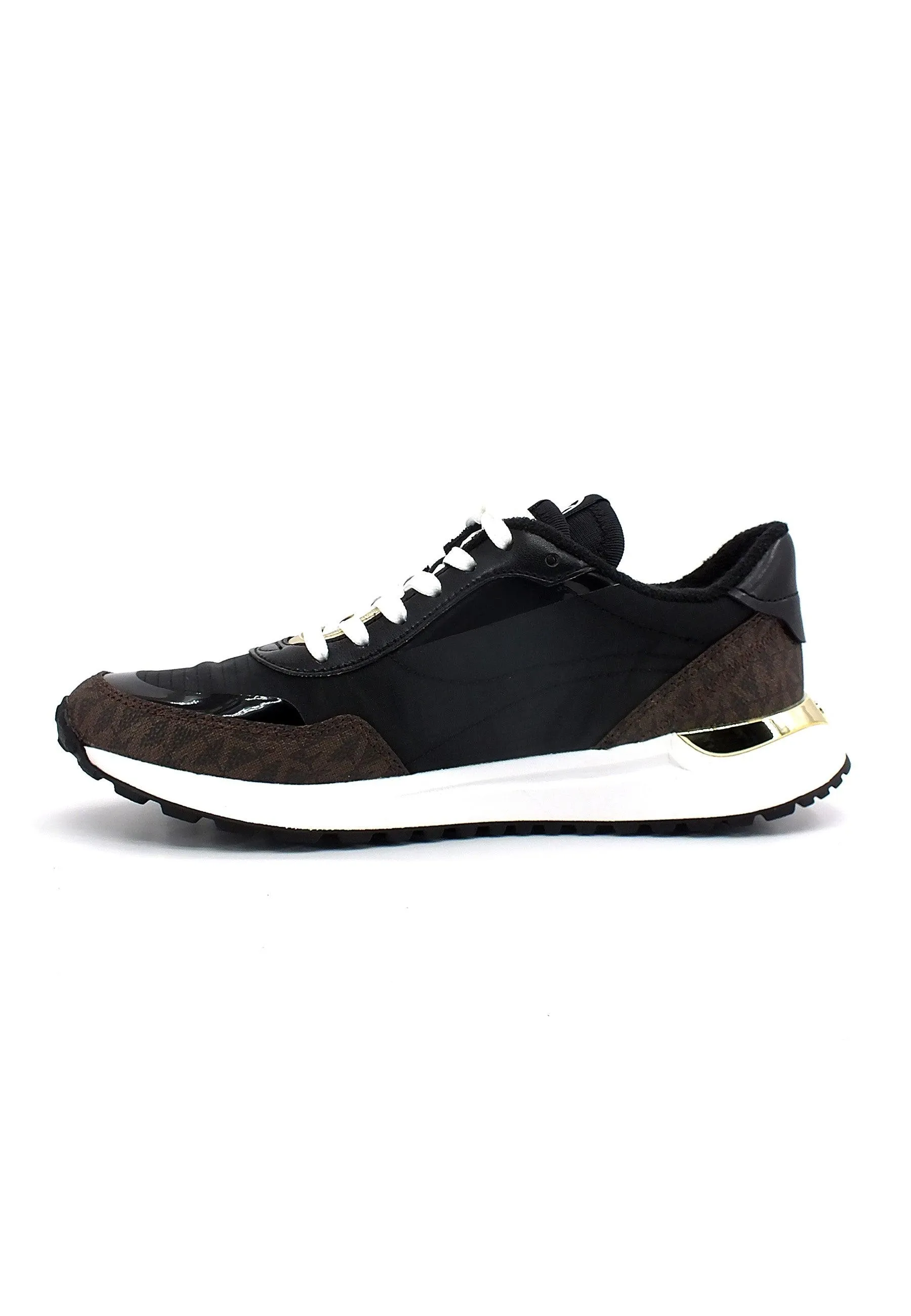 MICHAEL KORS Bolt Trainer Sneaker Donna Black 43F2BOFS6D