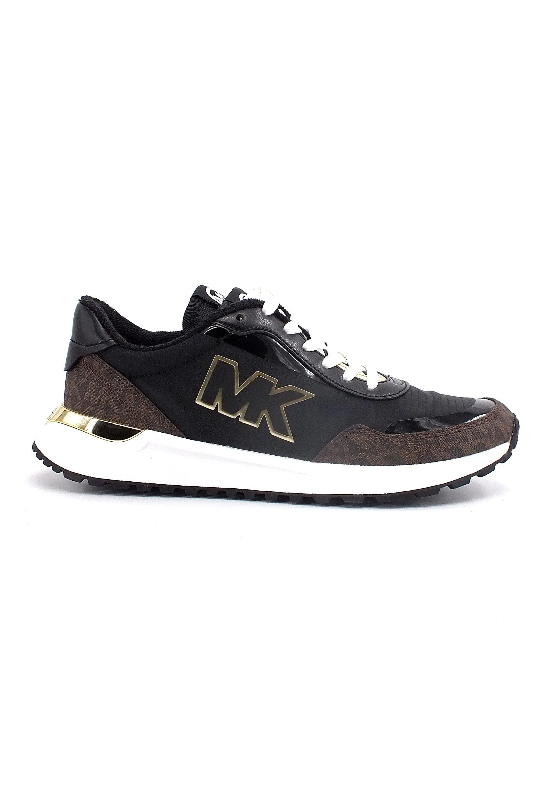 MICHAEL KORS Bolt Trainer Sneaker Donna Black 43F2BOFS6D