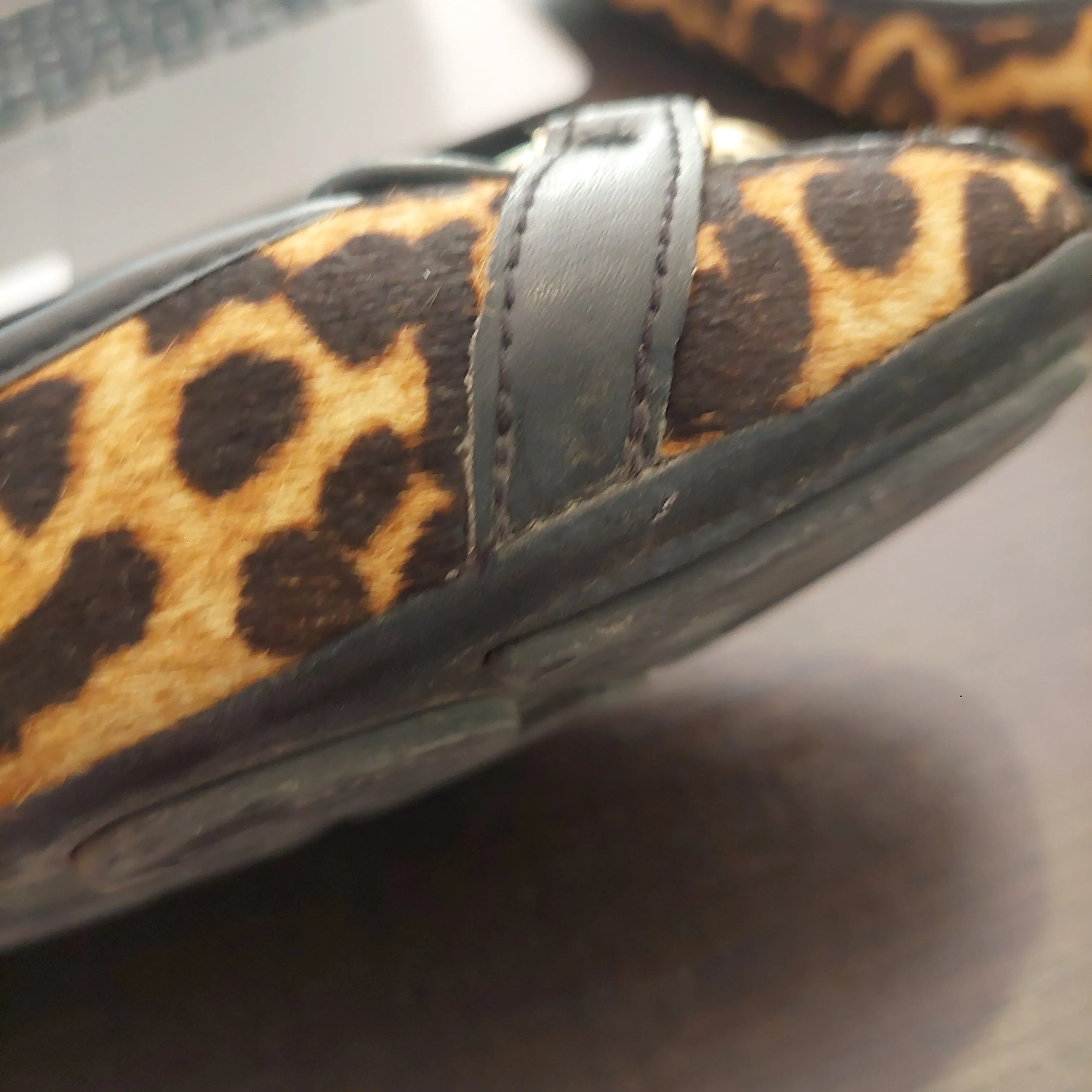 Michael Kors Leopard Print Fulton Loafers | Pre Loved |