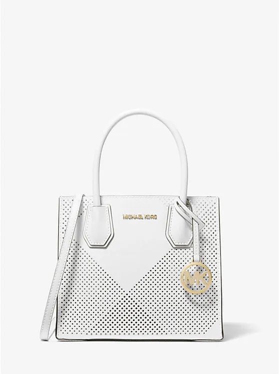 Michael Kors Mercer Medium Perforated Crossbody Bag