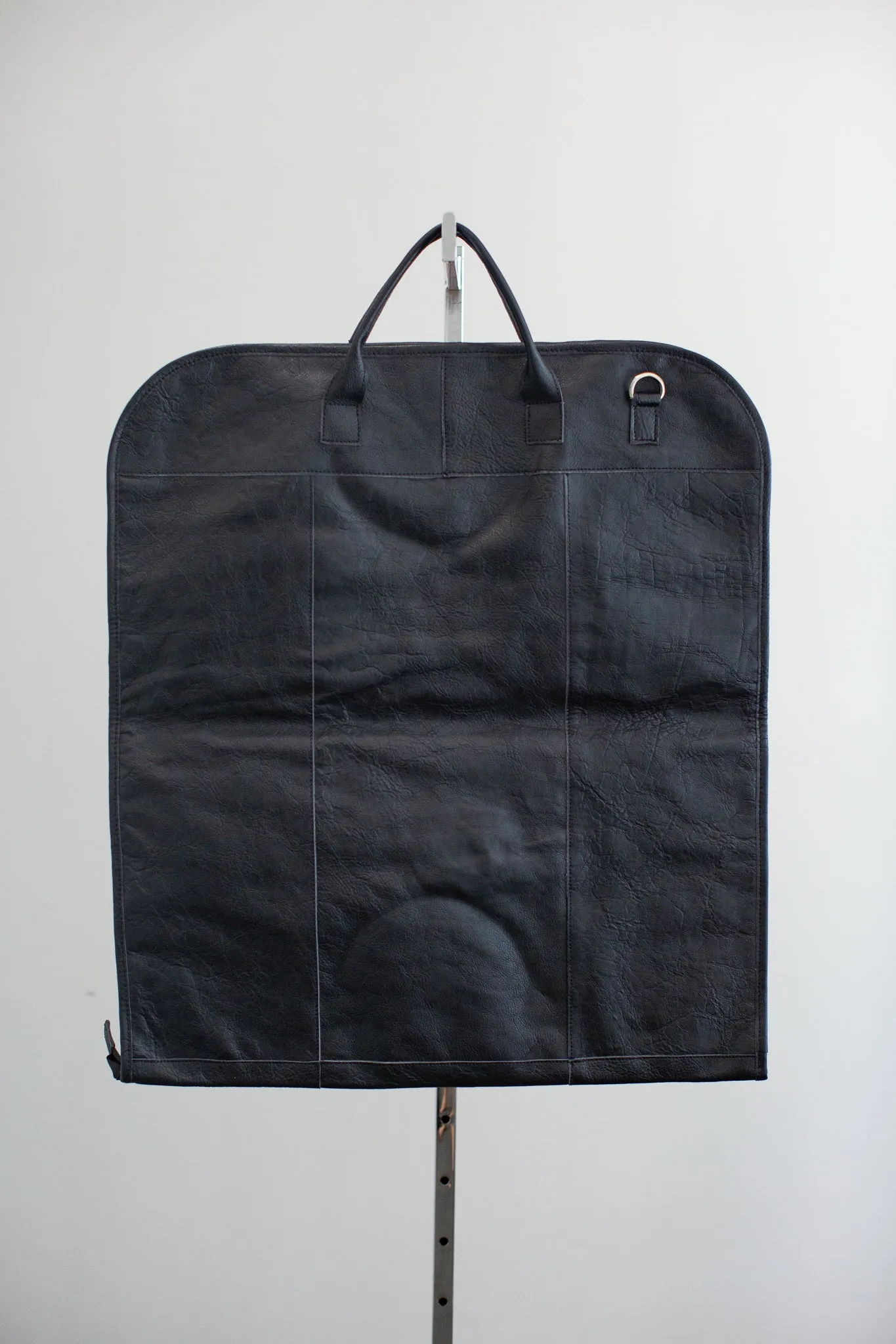 Michelle Leather Garment Bag