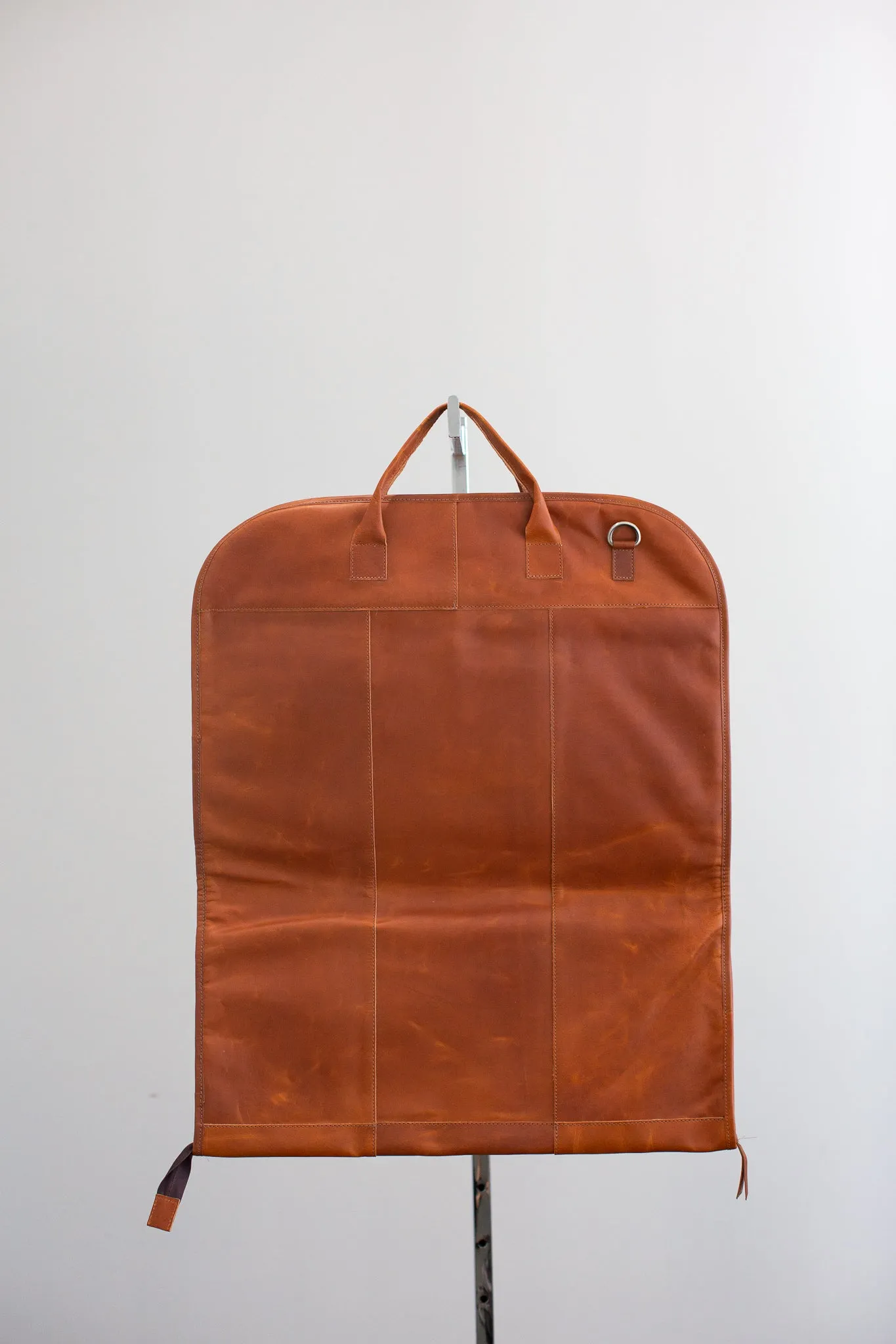 Michelle Leather Garment Bag