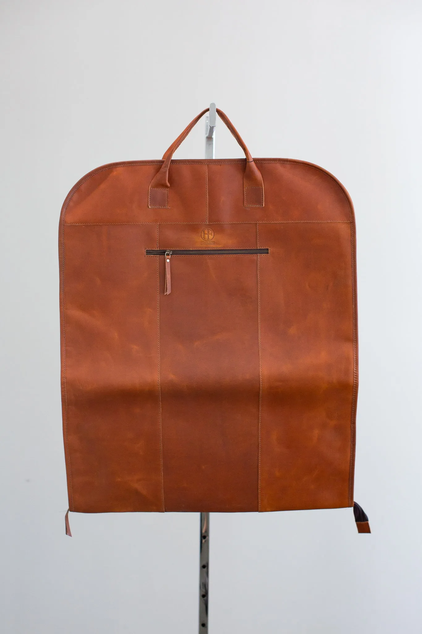 Michelle Leather Garment Bag