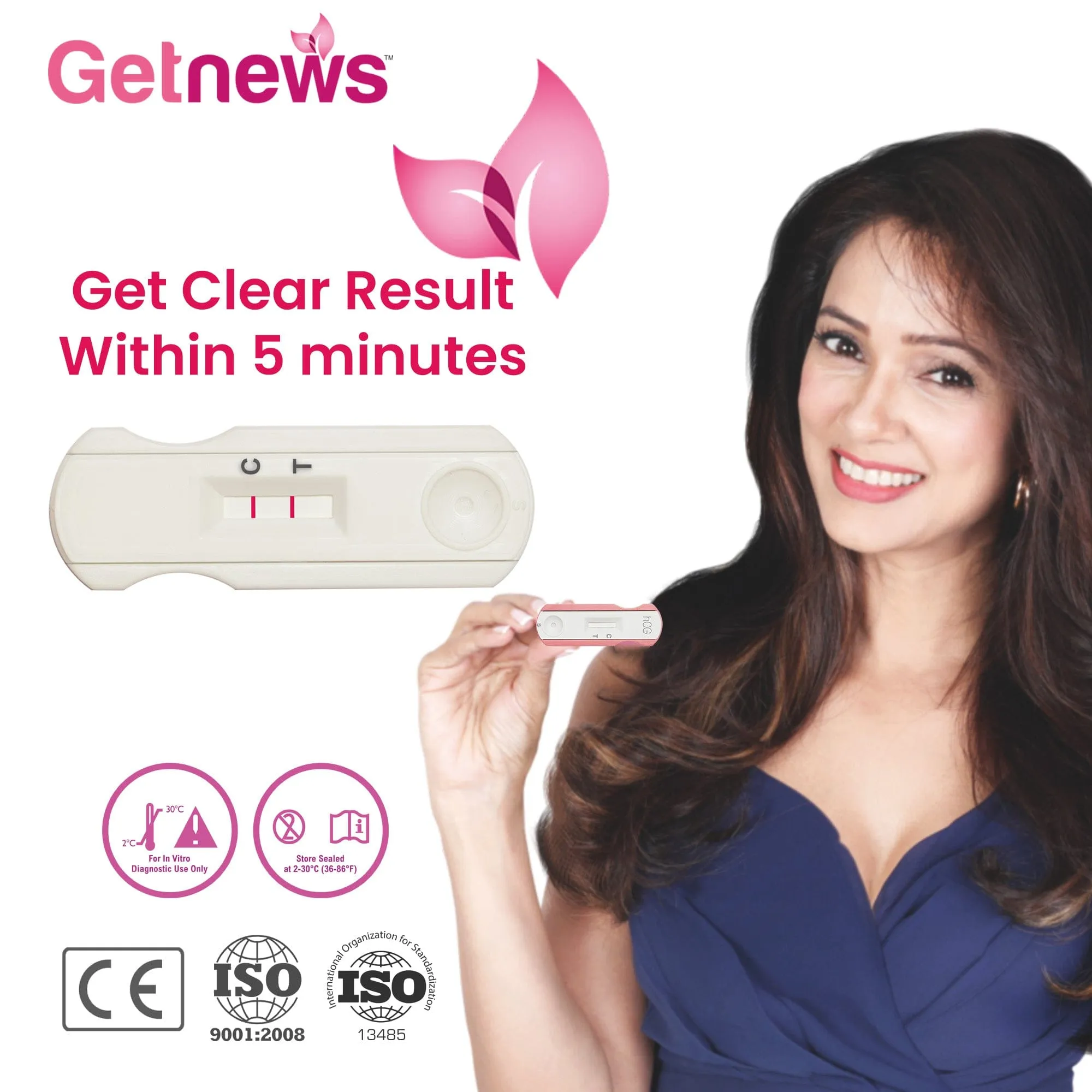 Nectar Getnews Pregnancy Test kit 1204 (Expiry October 2024)