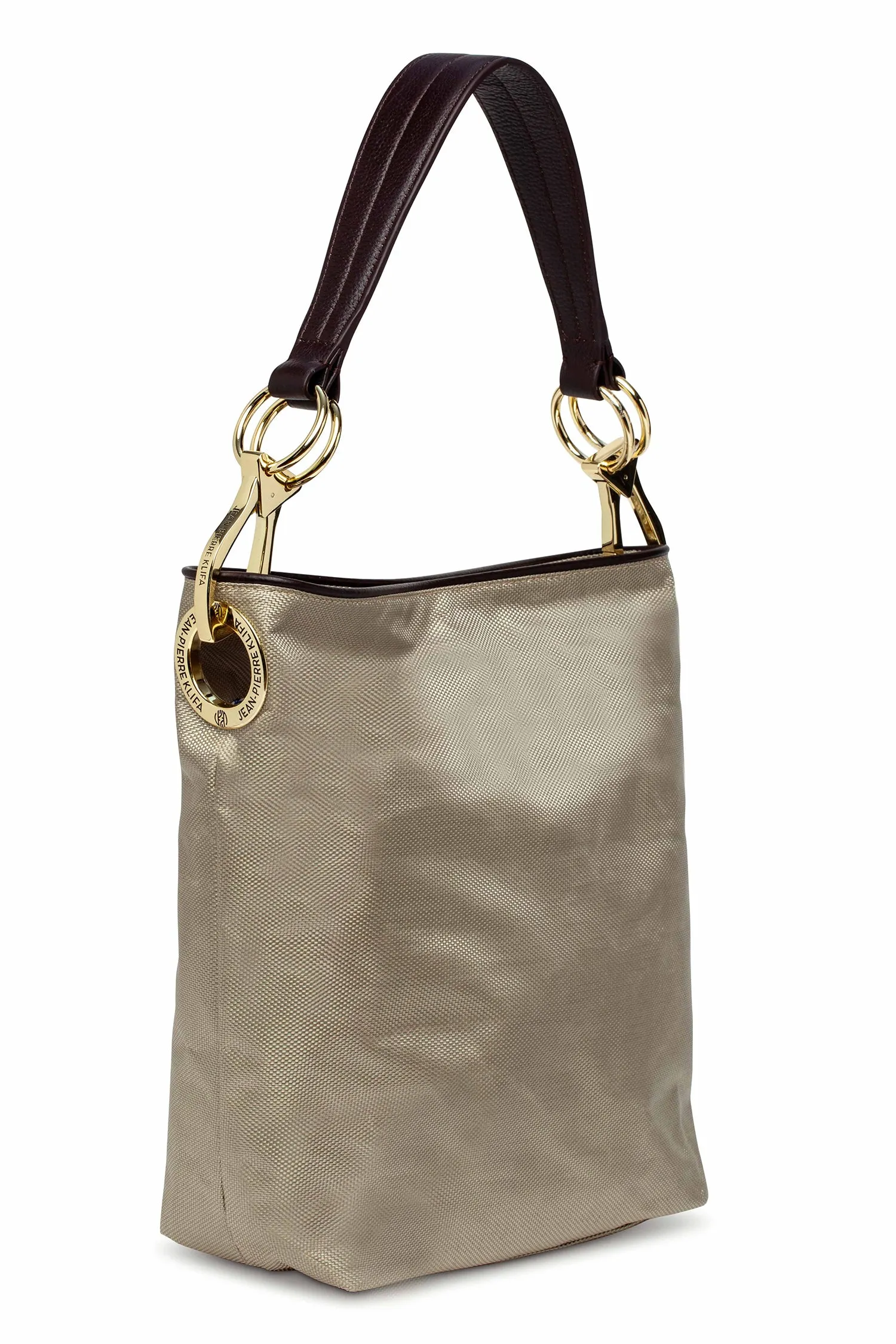 Nylon Bucket Bag Khaki