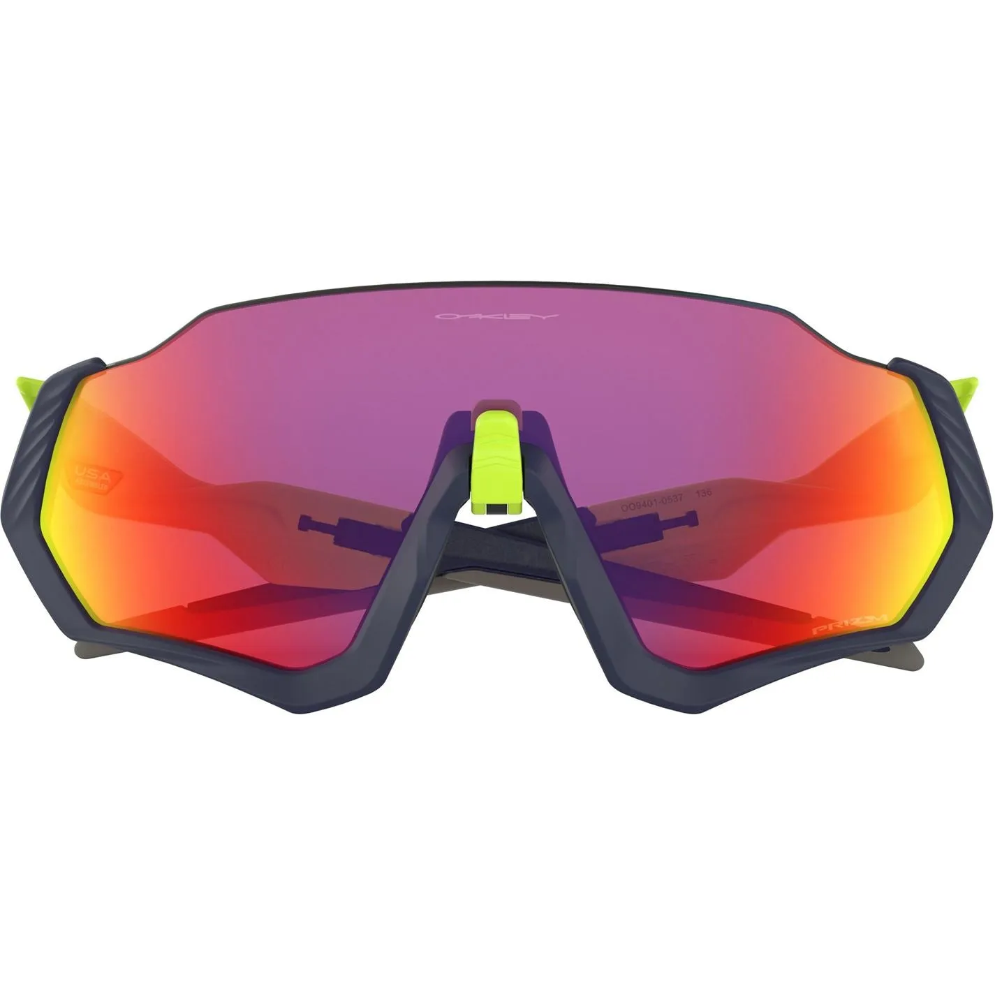 Oakley Flight Jacket Navy Retina Bern - Prizm Road Lens