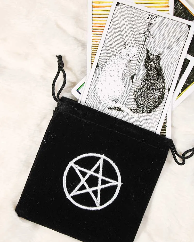 Pentacle Velvet Bag