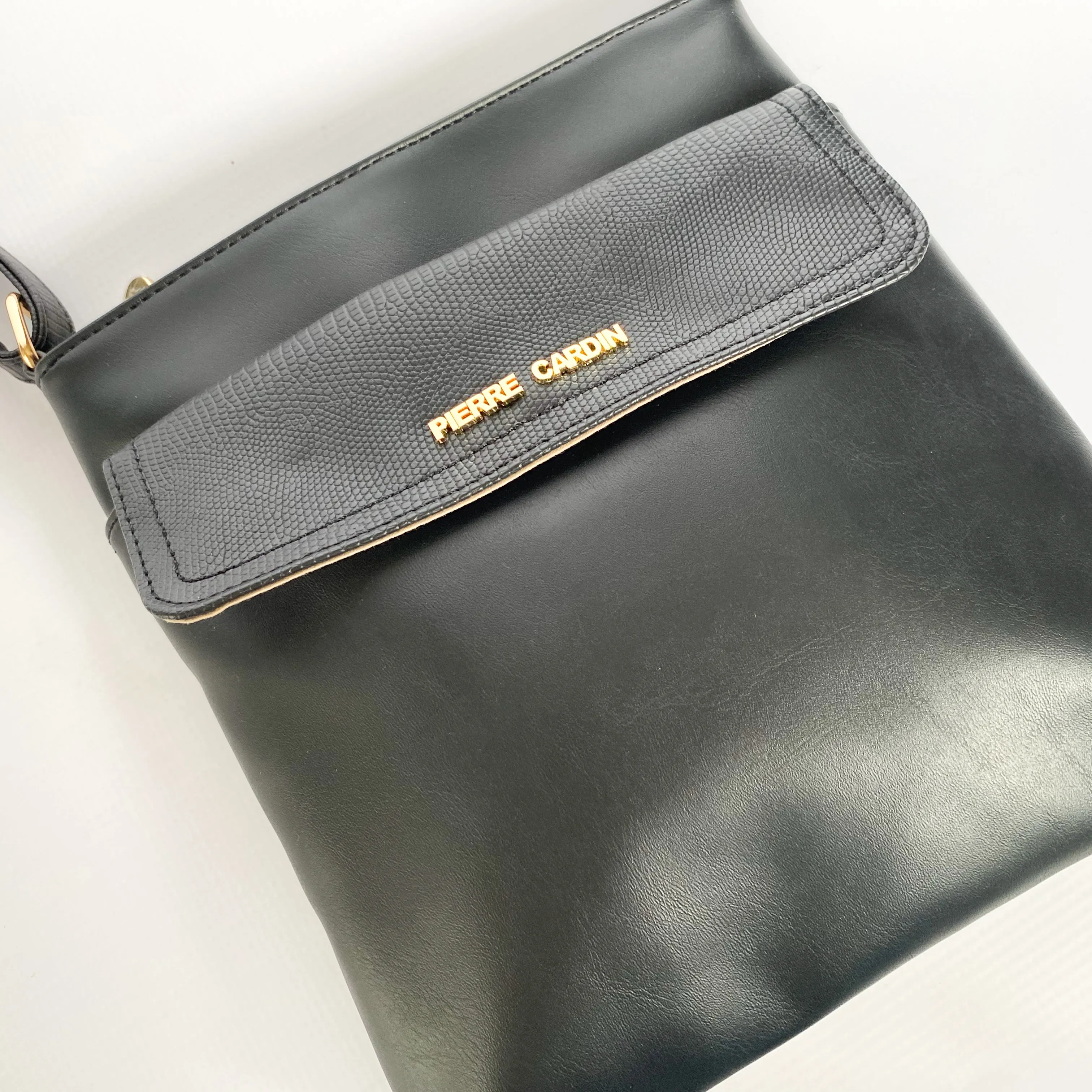 Pierre Cardin black londi crossbody