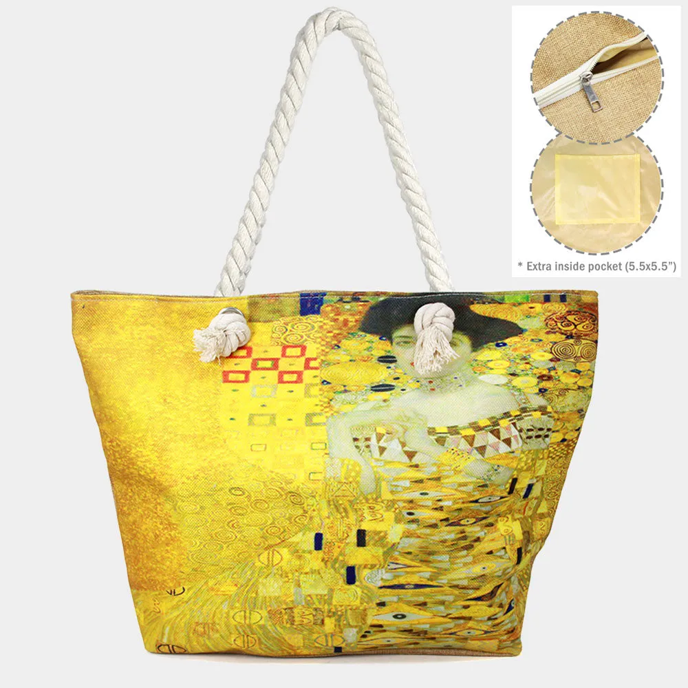 PORTRAIT OF ADELE BLOCH BAUER TOTE BAG