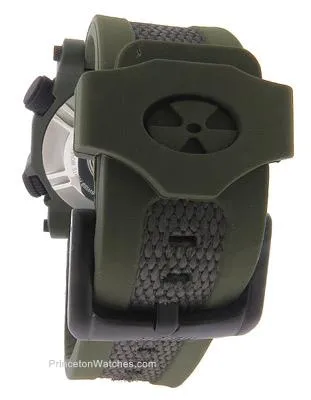 Reactor Titan OD Green - Nitromid Polymer Case - Nylon / Silicone Band