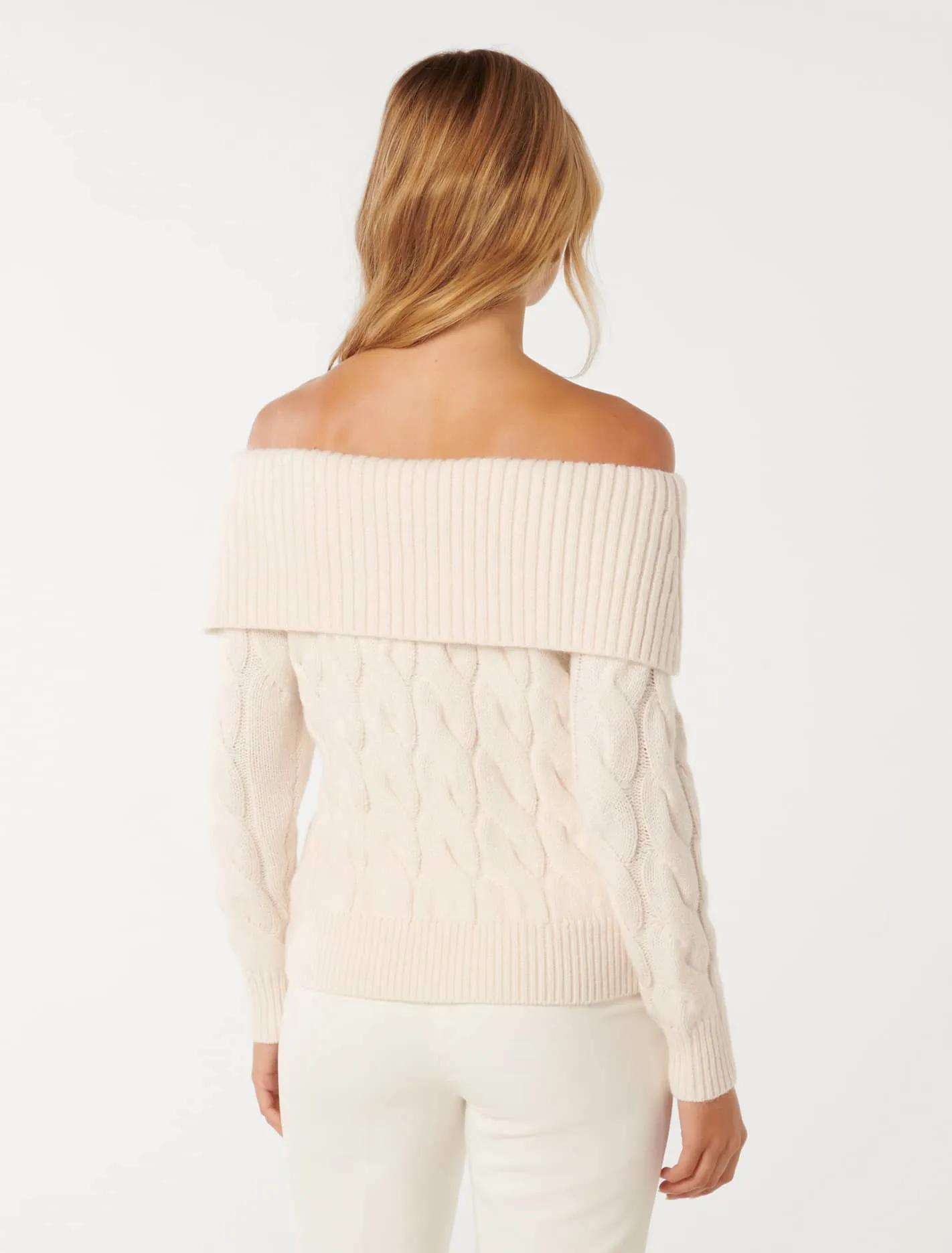 Sadie Cable Bardot Jumper