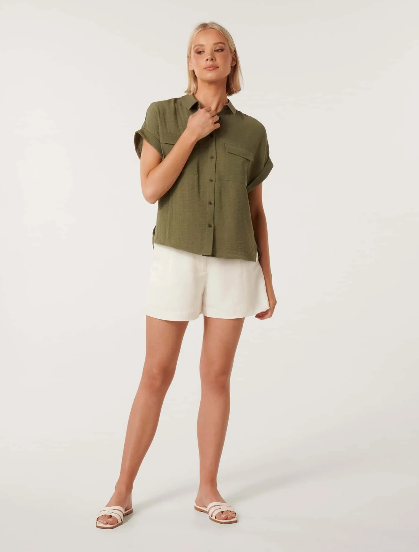 Sawyer Oversized Short Sleeve Shirt