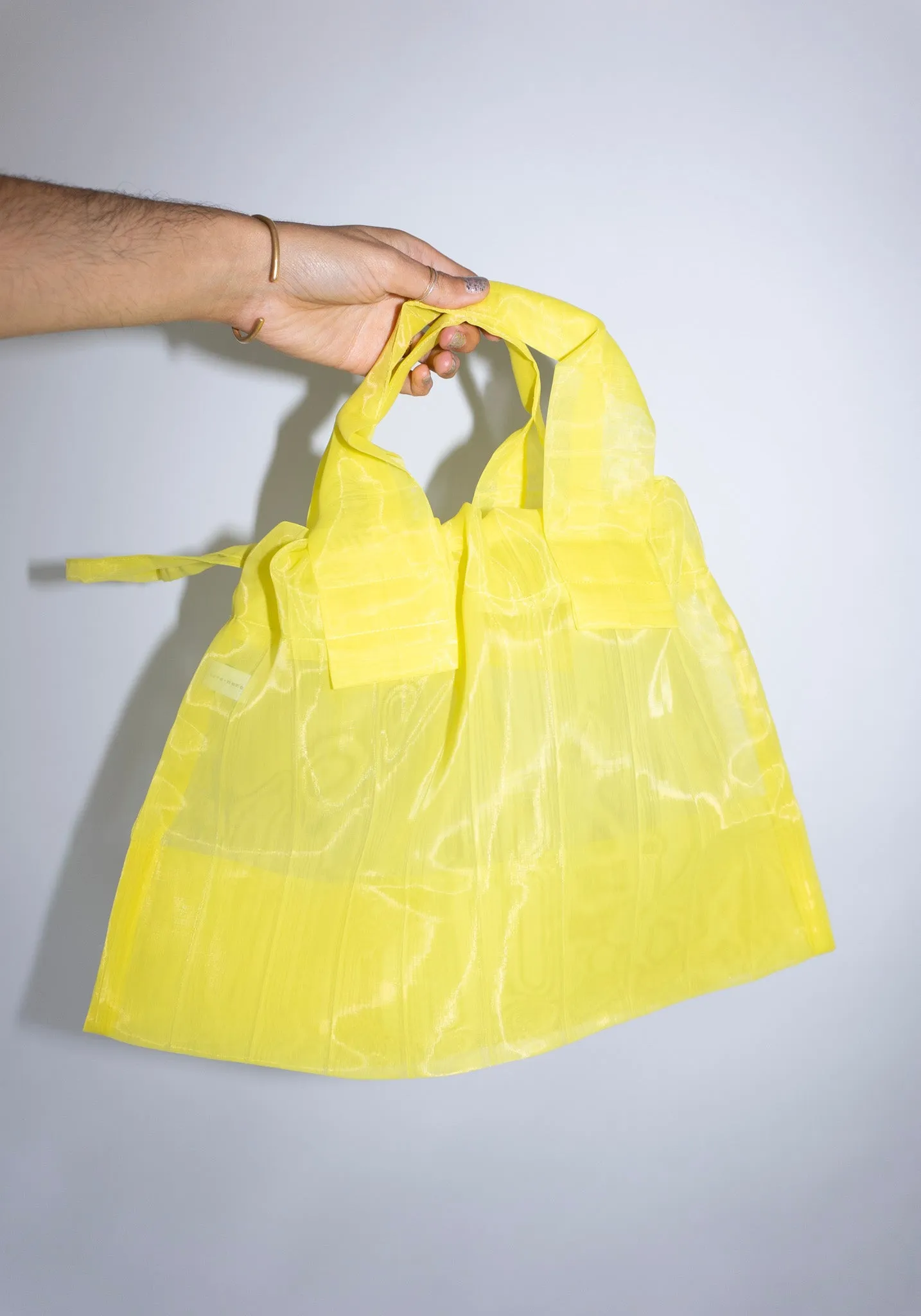 See Thru Bag in Yellow